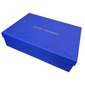 Stuart Weitzman Blue Empty Large Shoe Box 16.75" L x 12" W x 4.5" H